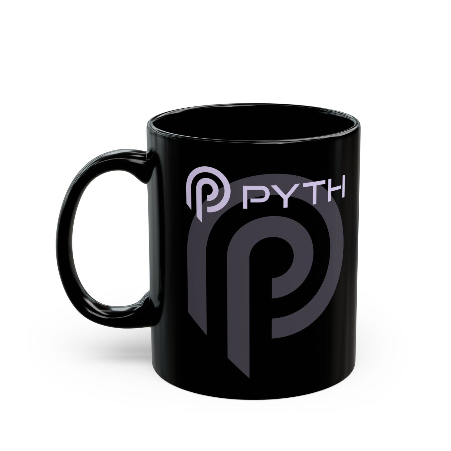 Pyth (PYTH) Black Mug by cypherpunkgear.com