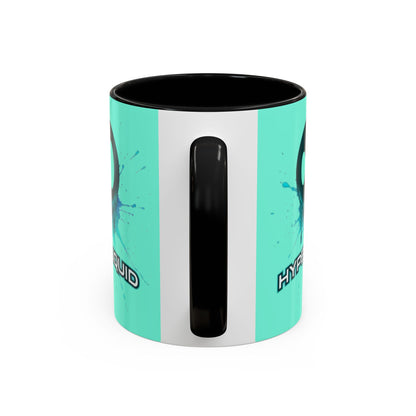 HYPE Drip Light Hyperliquid Accent Mug by cypherpunkgear.com