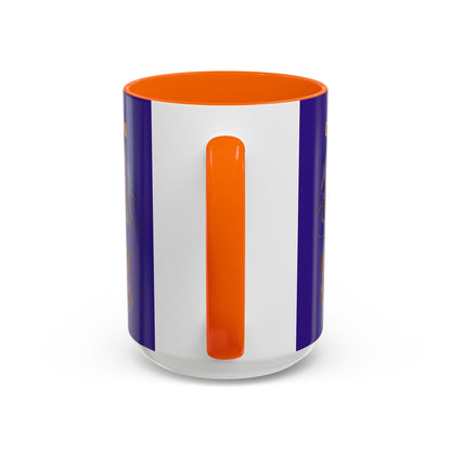 Caution, Savage Dark Purple Accent Mug by cypherpunkgear.com