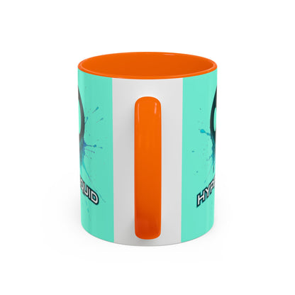 HYPE Drip Light Hyperliquid Accent Mug by cypherpunkgear.com