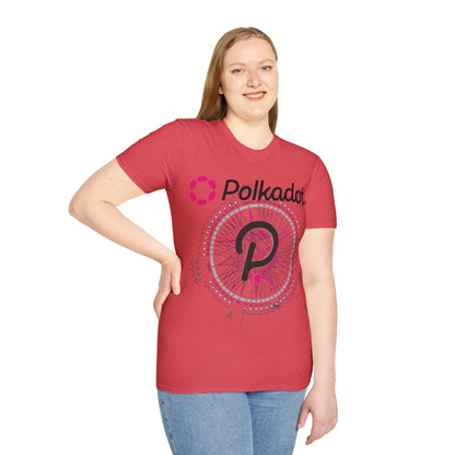 Polkadot (DOT) Light colors Unisex T-Shirt by cypherpunkgear.com