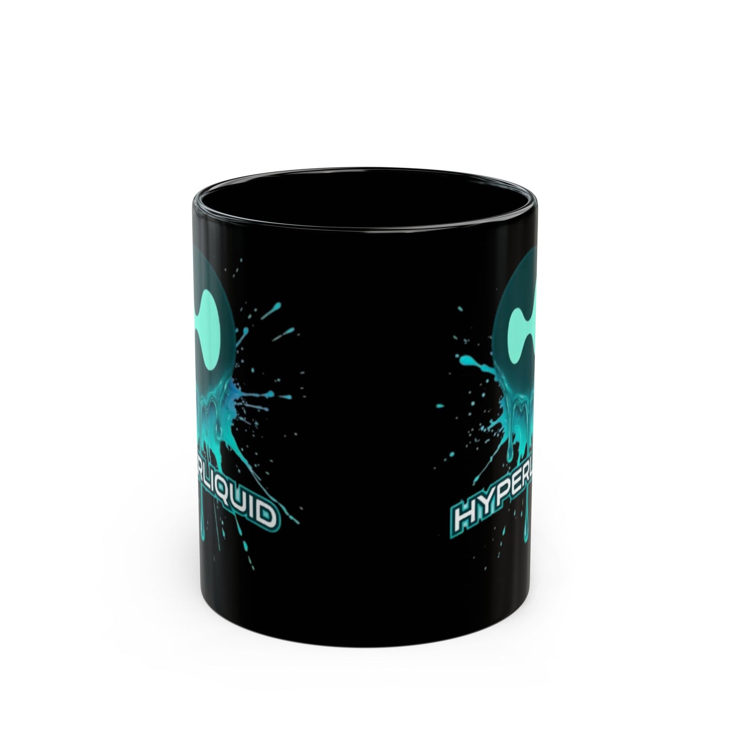HYPE Drip Black Mug by cypherpunkgear.com