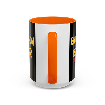 Bourbon makes it better Accent Mug by cypherpunkgear.com