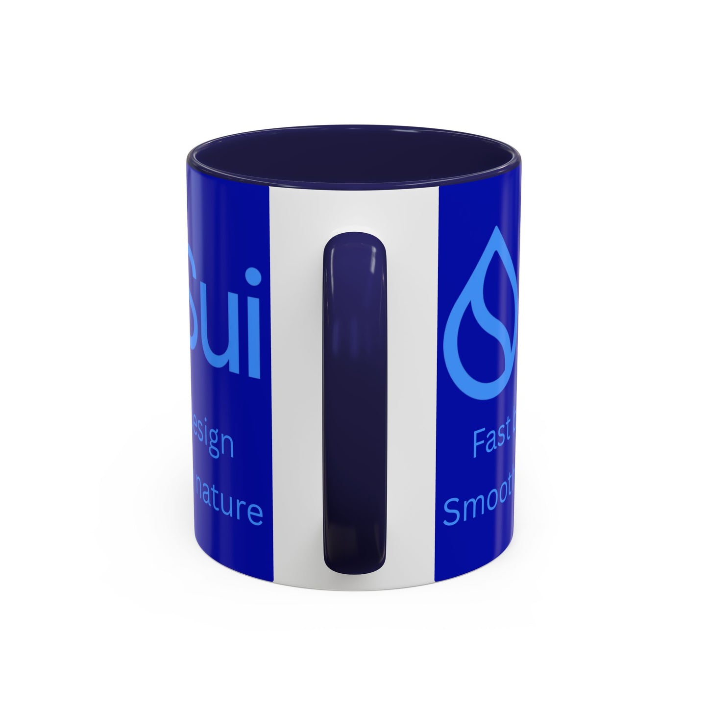 SUI Dark Blue Accent Mug by cypherpunkgear.com