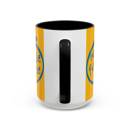Non-Fungible Inside Yellow Accent Mug by cypherpunkgear.com