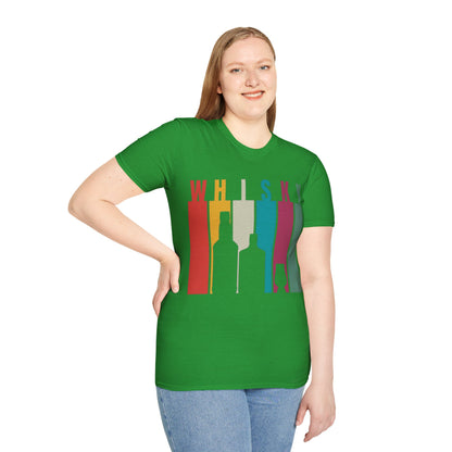 Whisky spelled without an 'e' DKcolors Unisex T-Shirt by cypherpunkgear.com