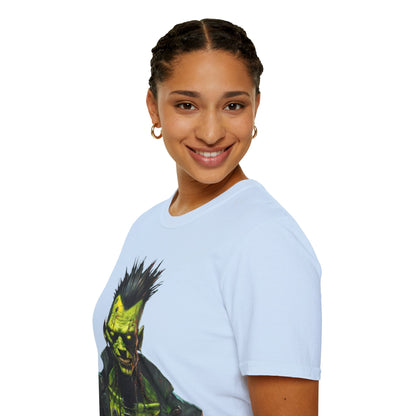 Frankenpunk Light colors Unisex T-Shirt by CreepyCrafts.boo