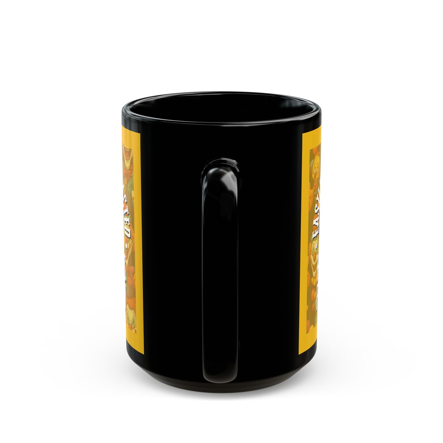 Easily Distracted by Heinous Fuckery Little Jincs Yellow Mug by cypherpunkgear.com