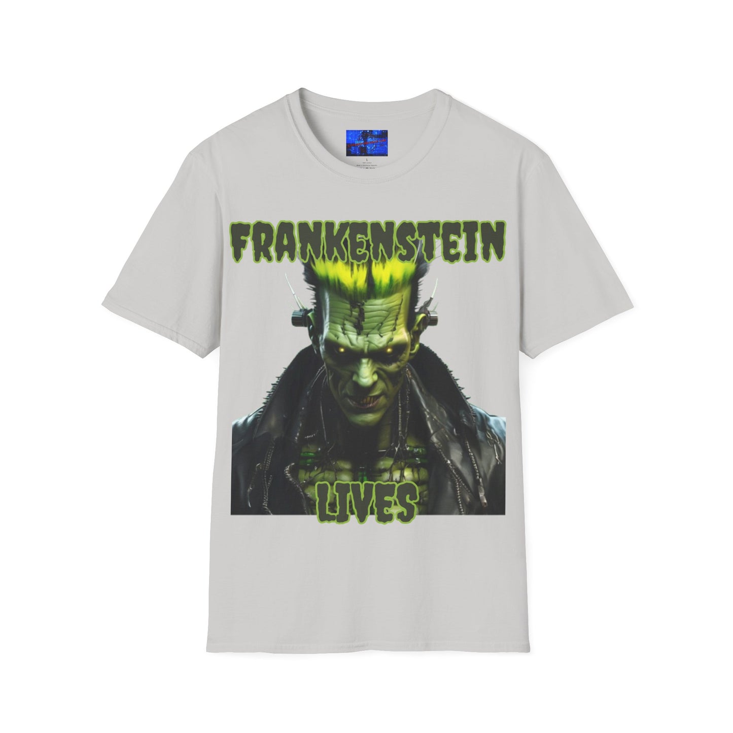 Frankenstein Lives LTcolors Unisex T-Shirt by cypherpunkgear