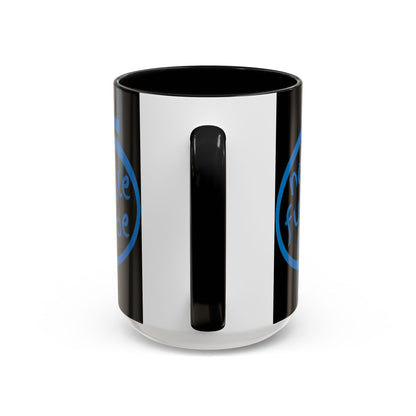 Non-Fungible Inside Black Accent Mug by cypherpunkgear.com