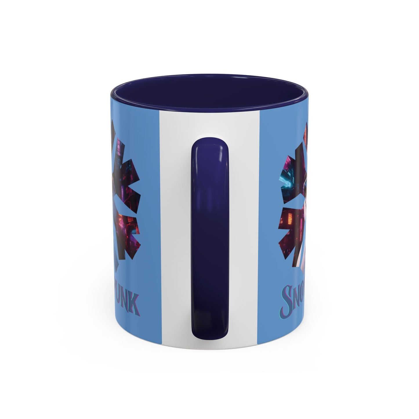 Snowpunk Accent Mug by cypherpunkgear.com