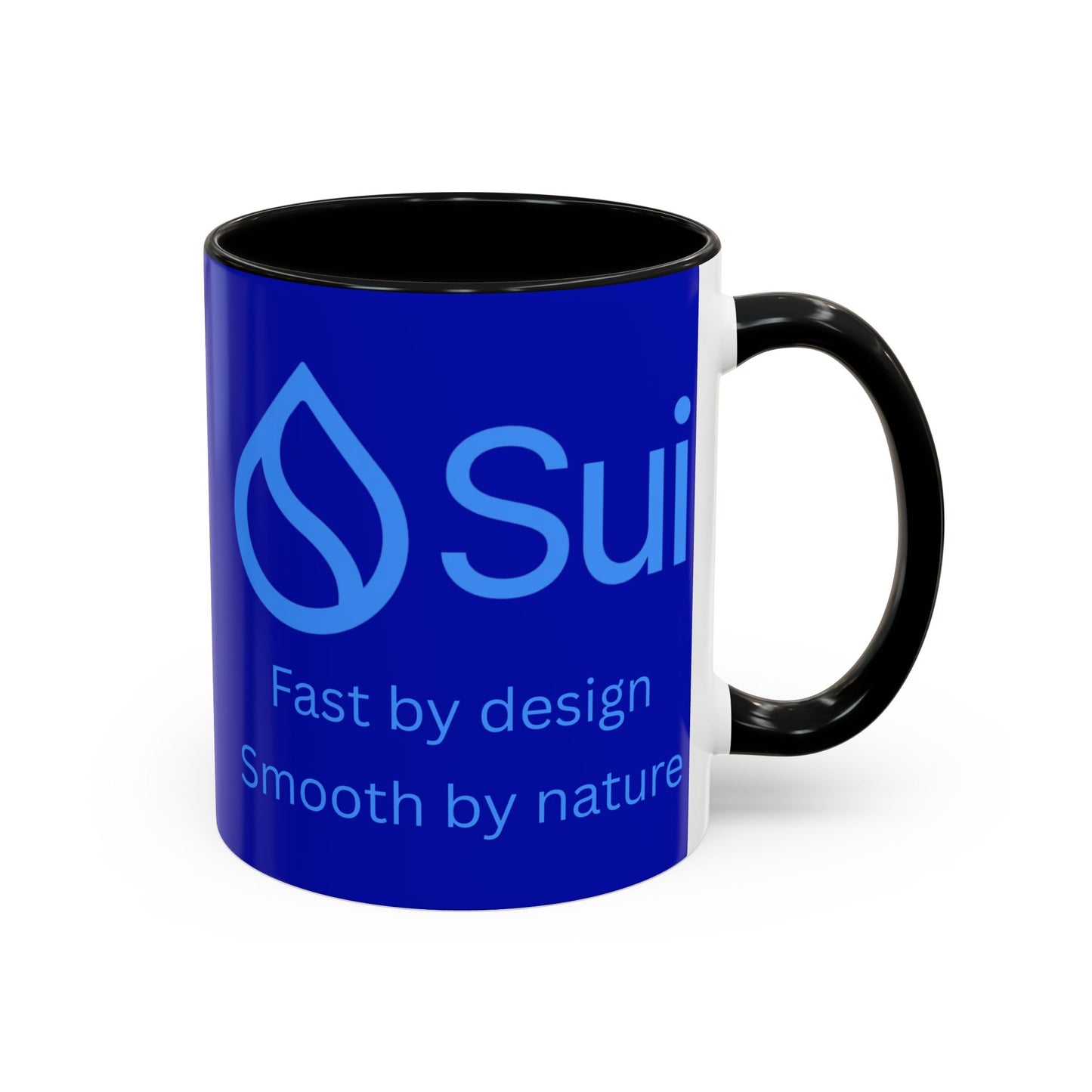 SUI Dark Blue Accent Mug by cypherpunkgear.com