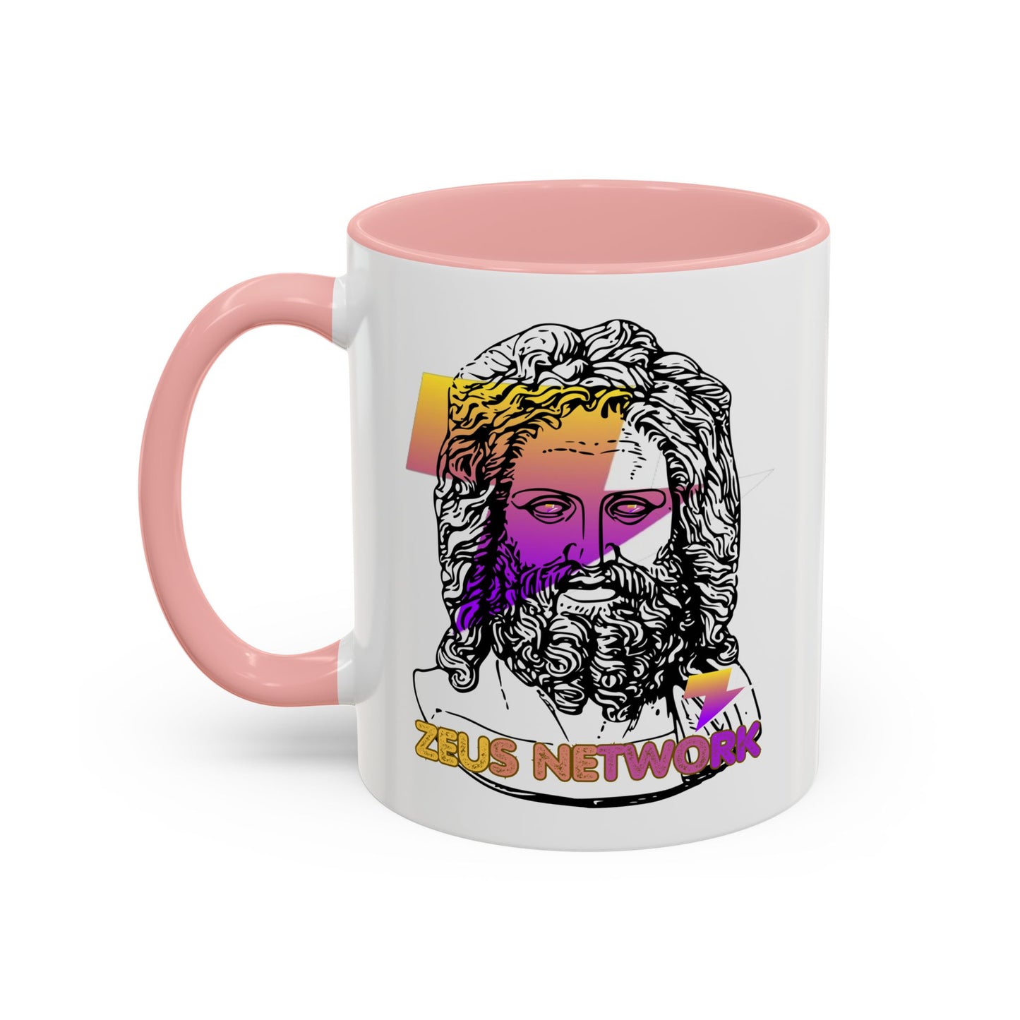 Zeus Network Accent Mug by cypherpunkgear.com