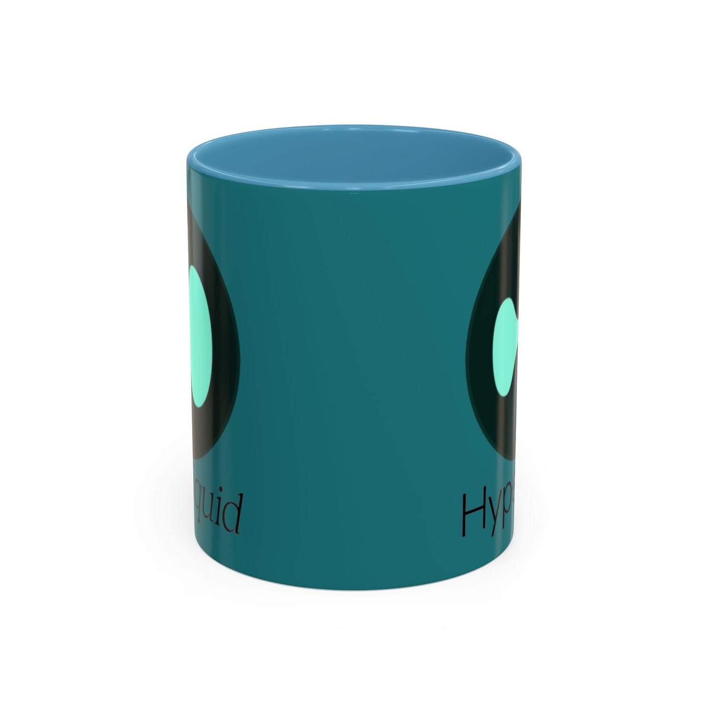 Hyperliquid Black font Hyperliquid Accent Mug by cypherpunkgear.com