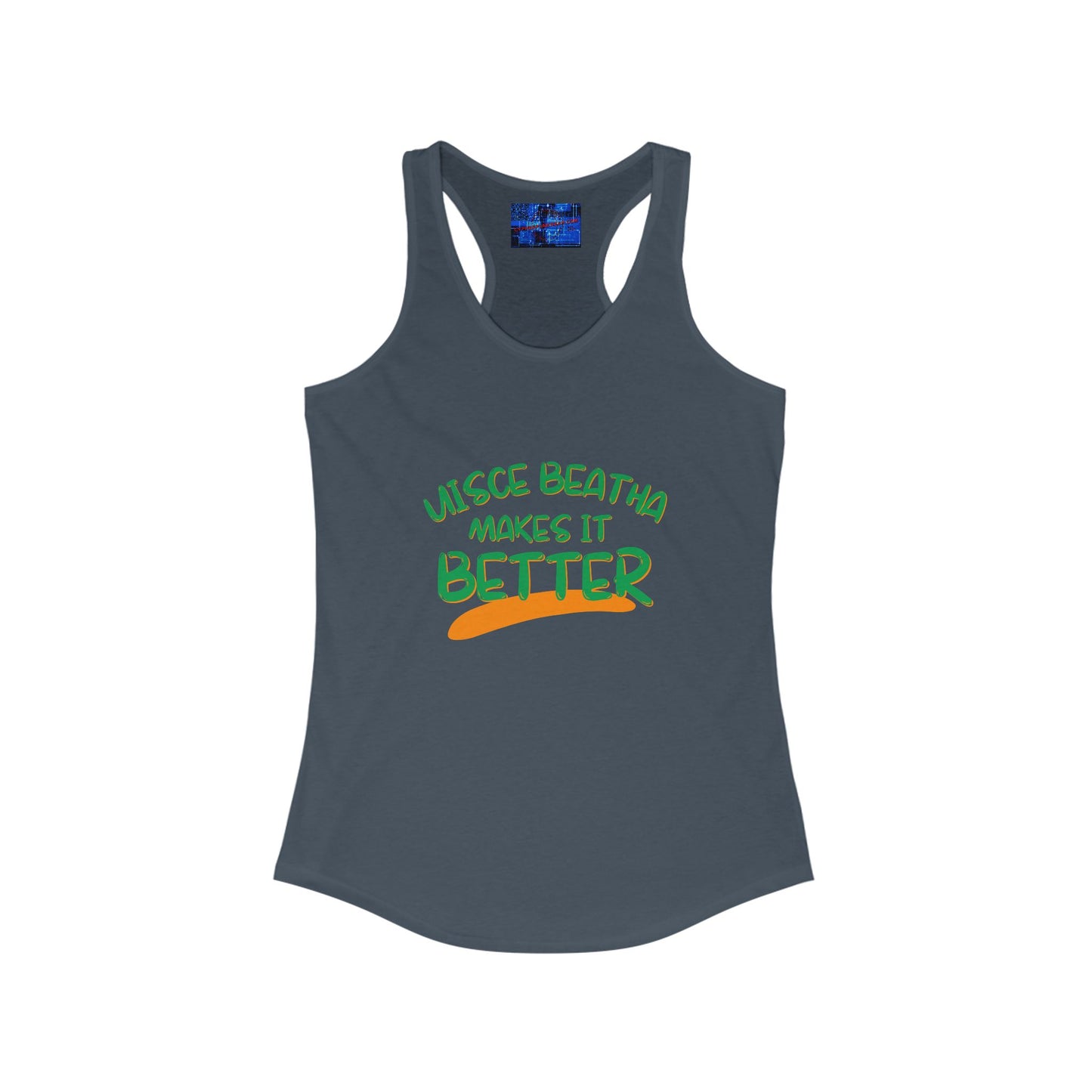 Uisce Beatha makes it better GNfont Women's Racerback Tank Top by cypherpunkgear.com