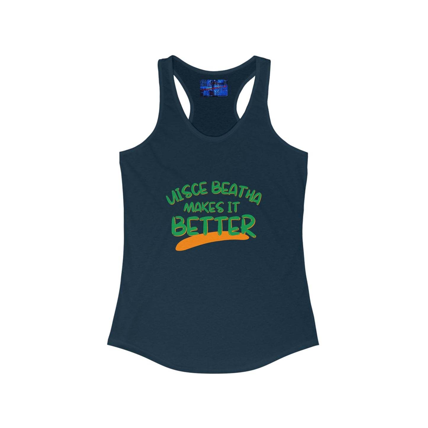 Uisce Beatha makes it better GNfont Women's Racerback Tank Top by cypherpunkgear.com