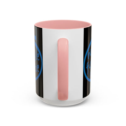 Non-Fungible Inside Black Accent Mug by cypherpunkgear.com