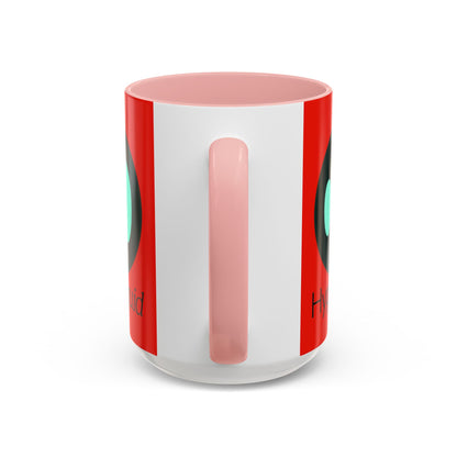 Hyperliquid Black font Red Accent Mug by cypherpunkgear.com