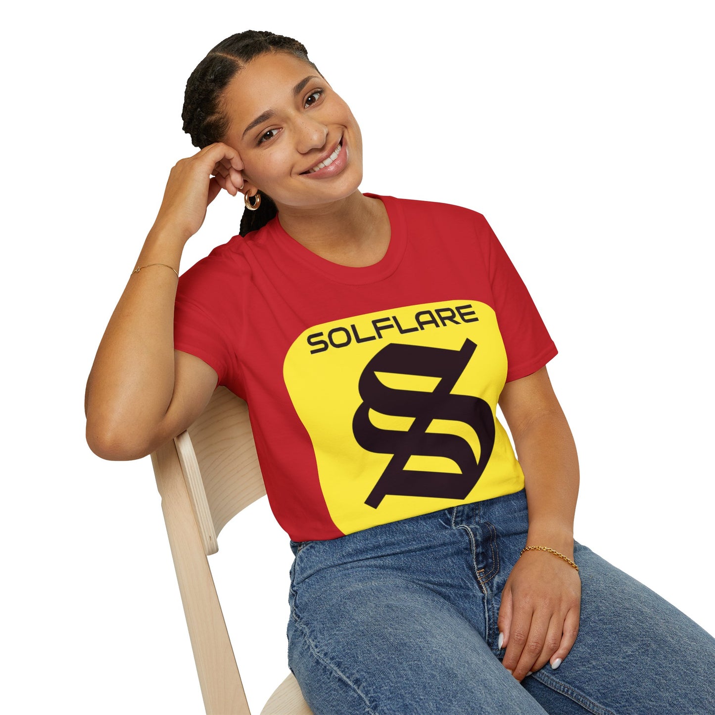 SolflareLogo Light colors Unisex T-Shirt by cypherpunkgear.com