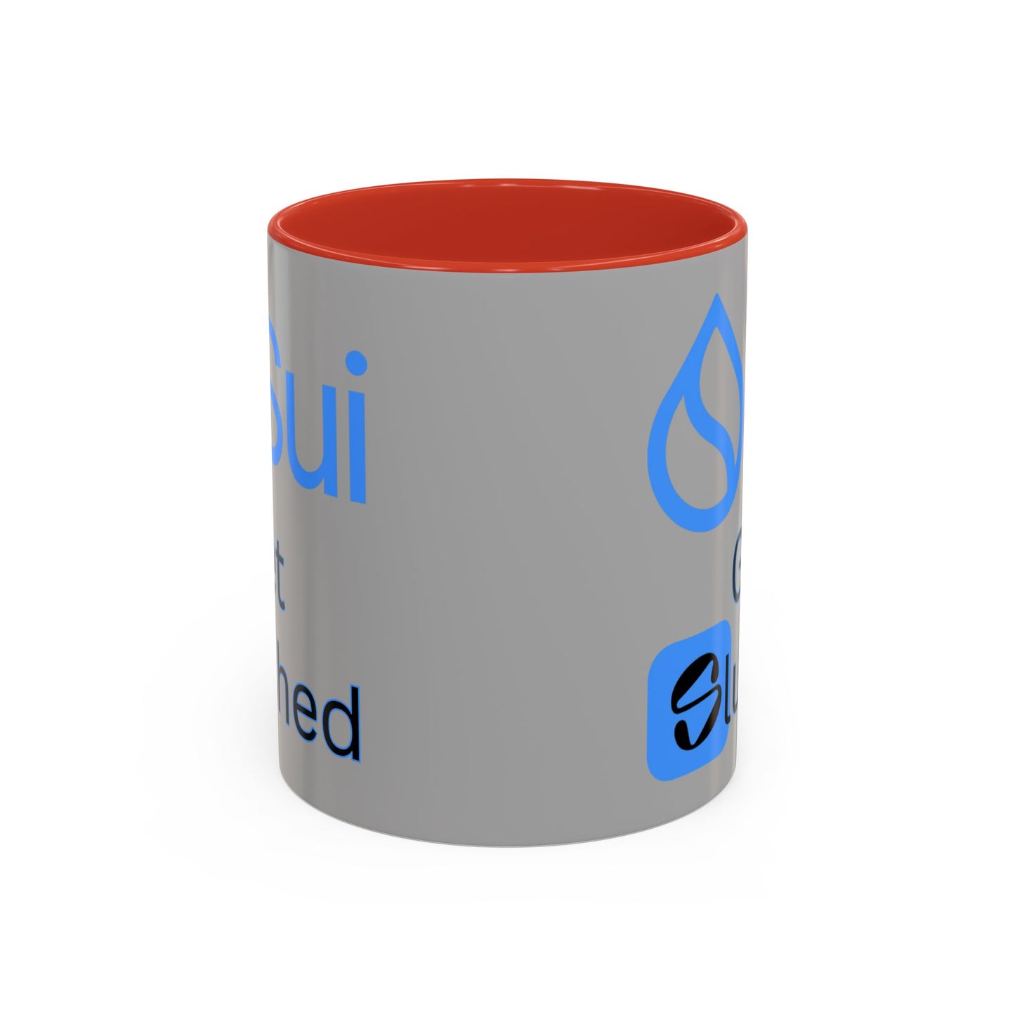 Sui: Get Slushed Grey Accent Mug by cypherpunkgear.com