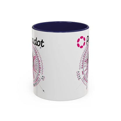 Polkadot (DOT) Accent Mug by cypherpunkgear.com