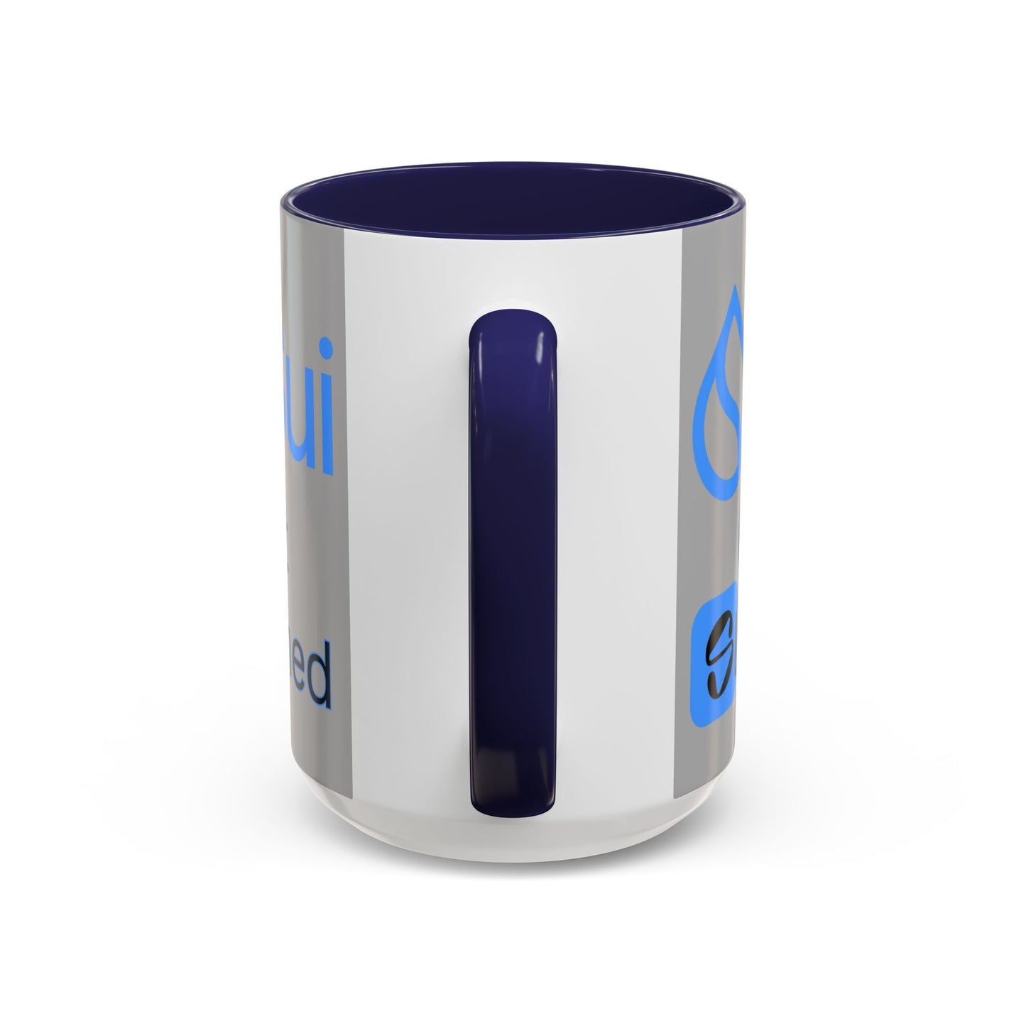 Sui: Get Slushed Grey Accent Mug by cypherpunkgear.com