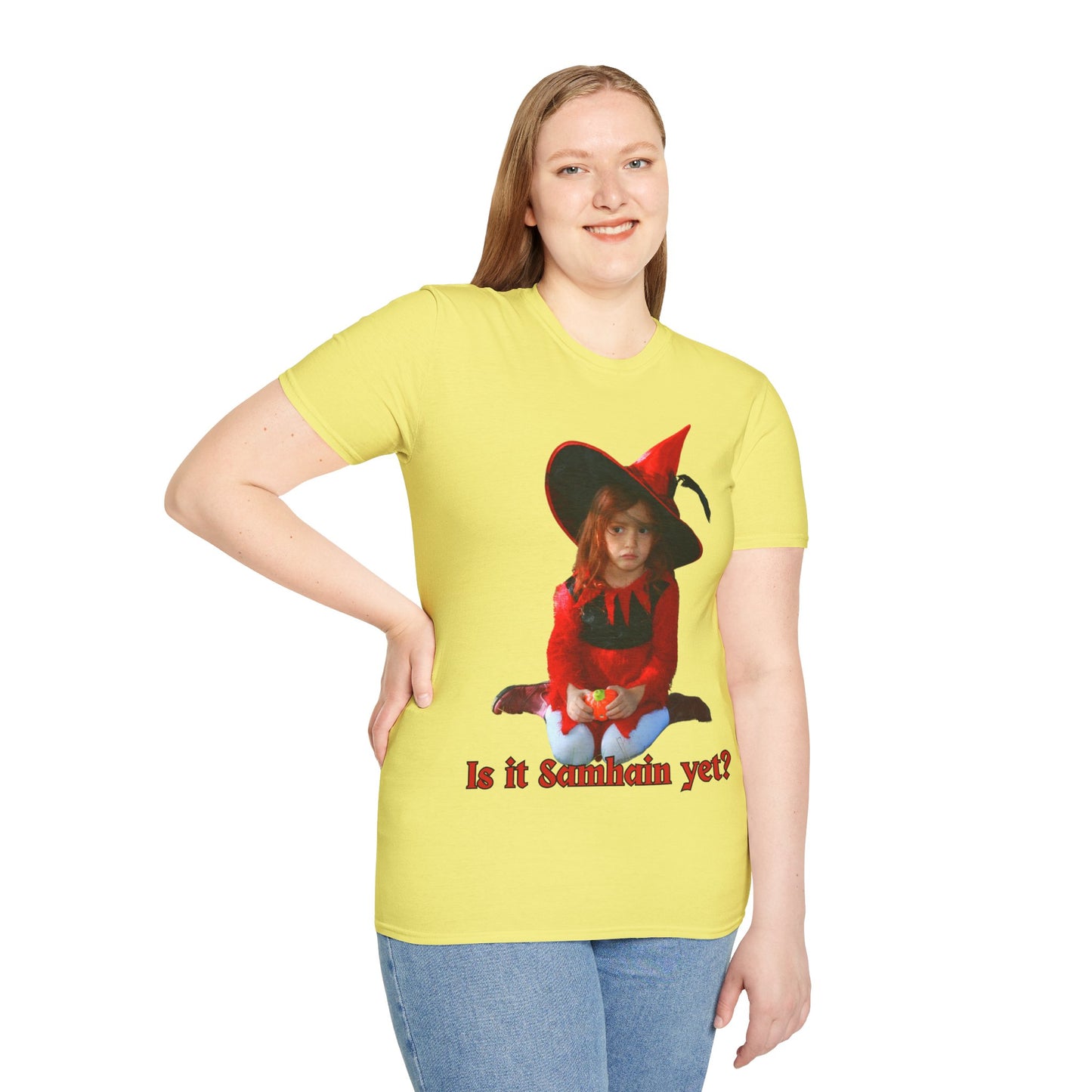 Is it Samhain yet? LTcolors Unisex T-Shirt by CreepyCrafts.boo