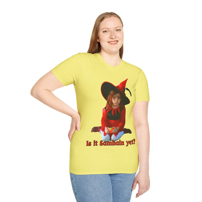 Is it Samhain yet? LTcolors Unisex T-Shirt by CreepyCrafts.boo
