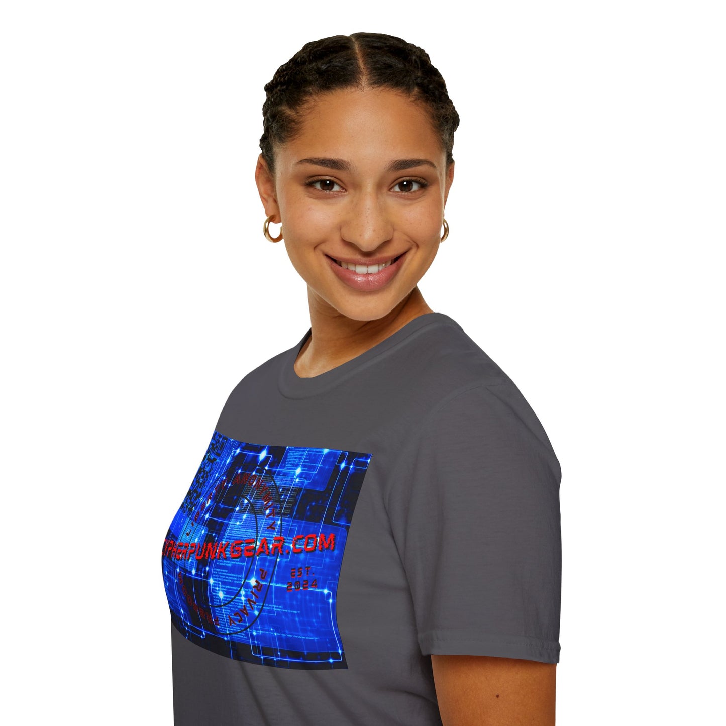 Cypherpunkgear.com logo Dark colors Unisex T-Shirt by cypherpunkgear.com