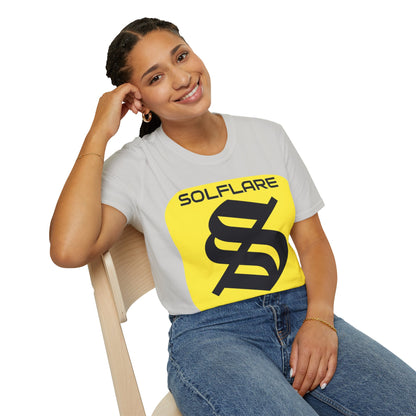 SolflareLogo Light colors Unisex T-Shirt by cypherpunkgear.com