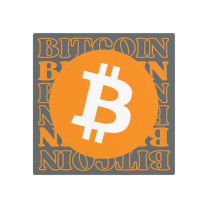 Bitcoin Bitcoin Bitcoin (BTC) Metal Art Sign by cypherpunkgear