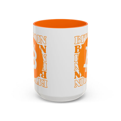 ¡Bitcoin! ¡Bitcoin! ¡Bitcoin por cypherpunkgear! Taza de café decorativa (11, 15 oz) 