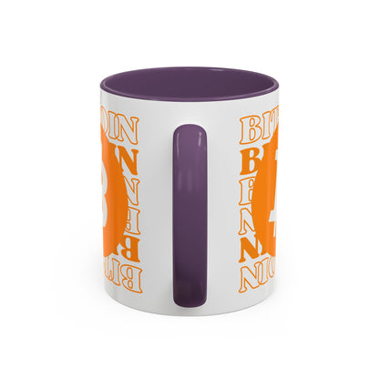 ¡Bitcoin! ¡Bitcoin! ¡Bitcoin por cypherpunkgear! Taza de café decorativa (11, 15 oz) 