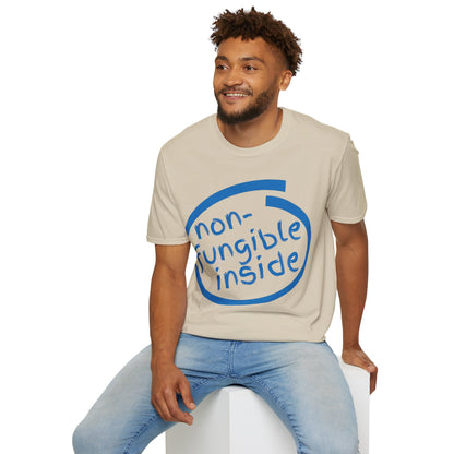Non-Fungible Inside Light colors Unisex T-Shirt by cypherpunkgear.com
