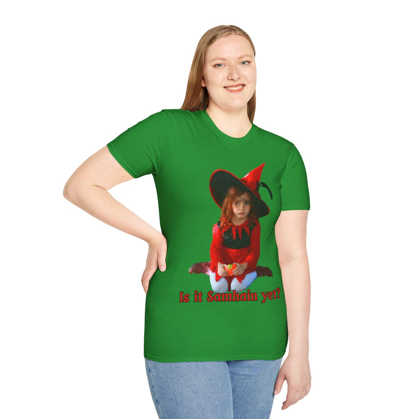 Is it Samhain yet? Dark colors Unisex T-Shirt by CreepyCrafts.boo