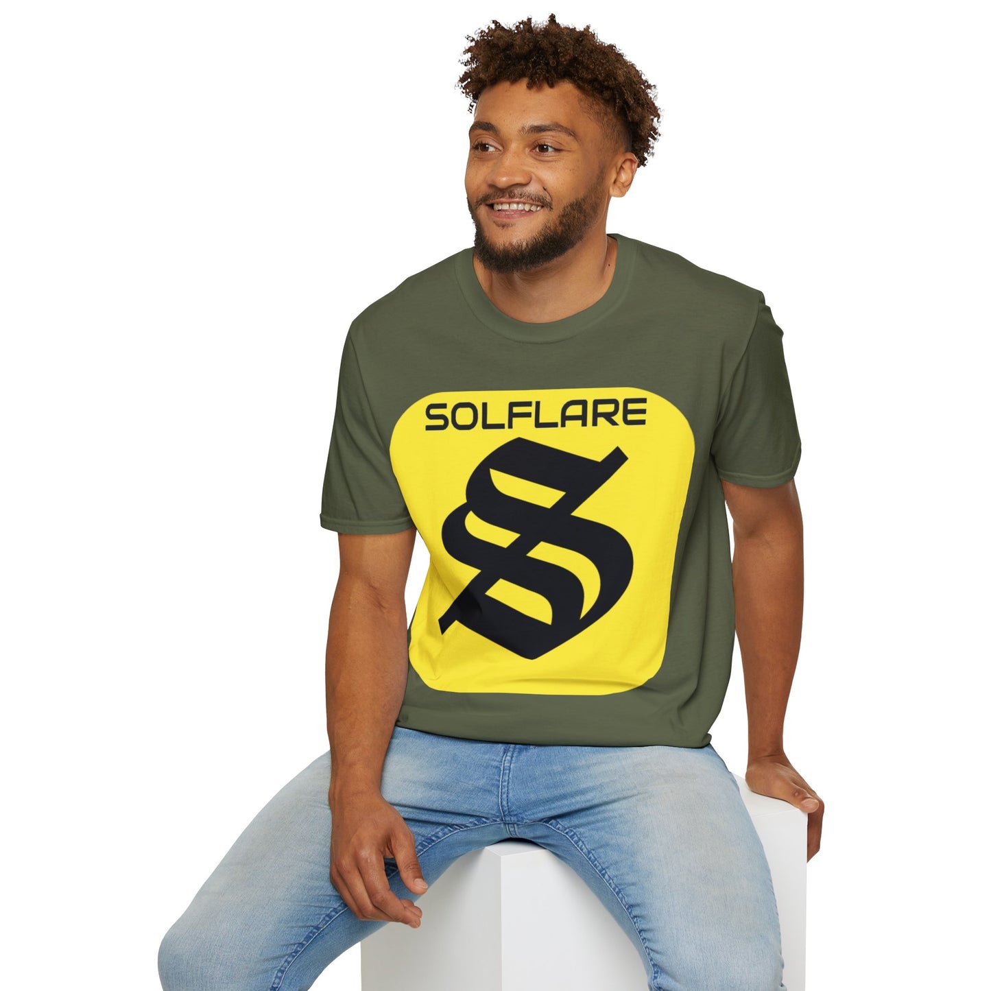 SolflareLogo Dark colors Unisex T-Shirt by cypherpunkgear.com