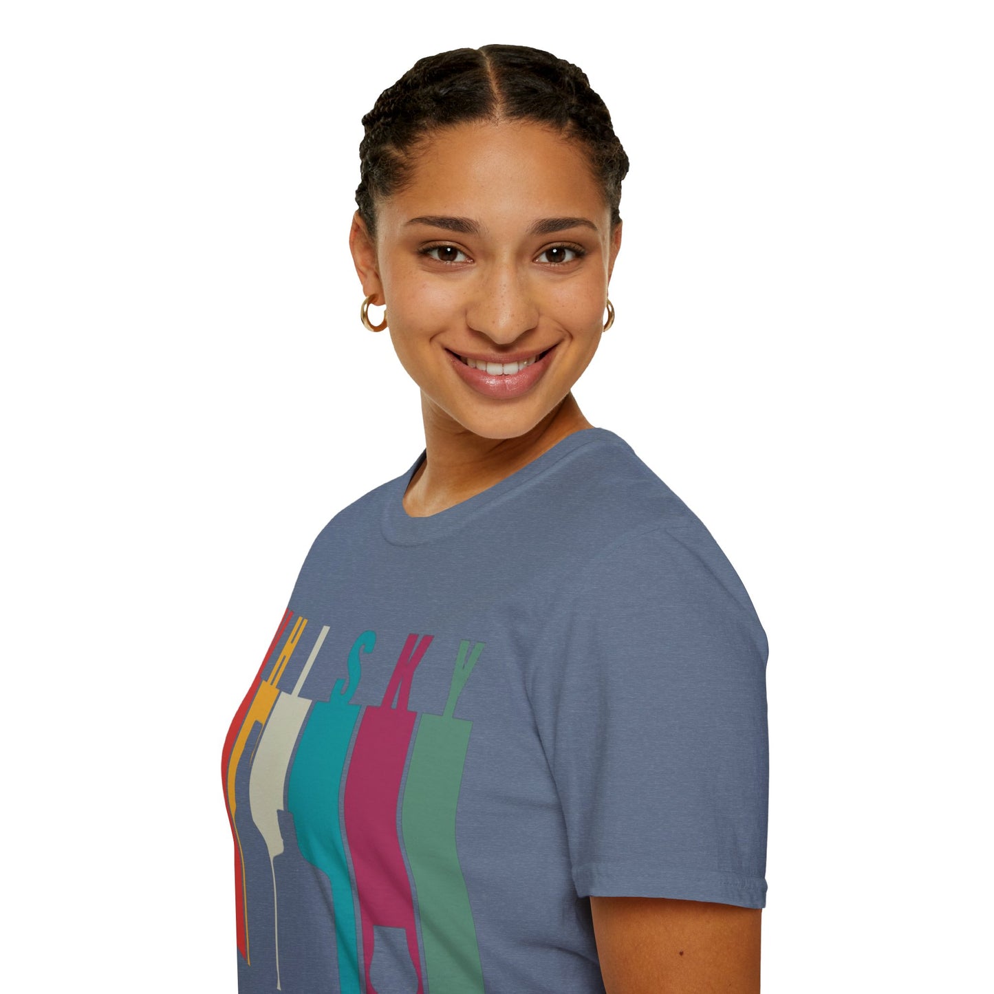 Whisky spelled without an 'e' DKcolors Unisex T-Shirt by cypherpunkgear.com