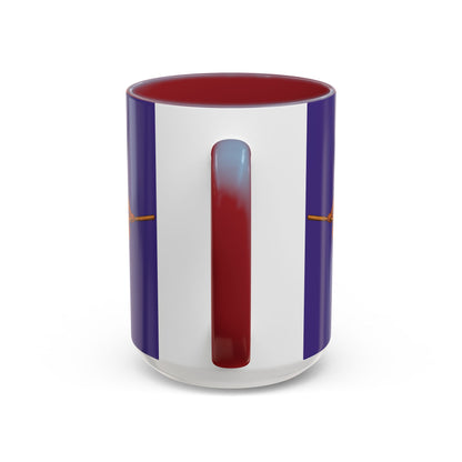 Velvet Vex Purple Accent Mug by CreepyCrafts.boo