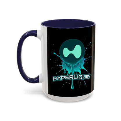HYPE Drip Black Accent Mug by cypherpunkgear.com