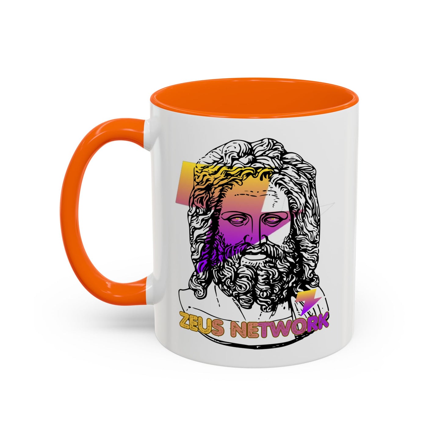 Zeus Network Accent Mug by cypherpunkgear.com