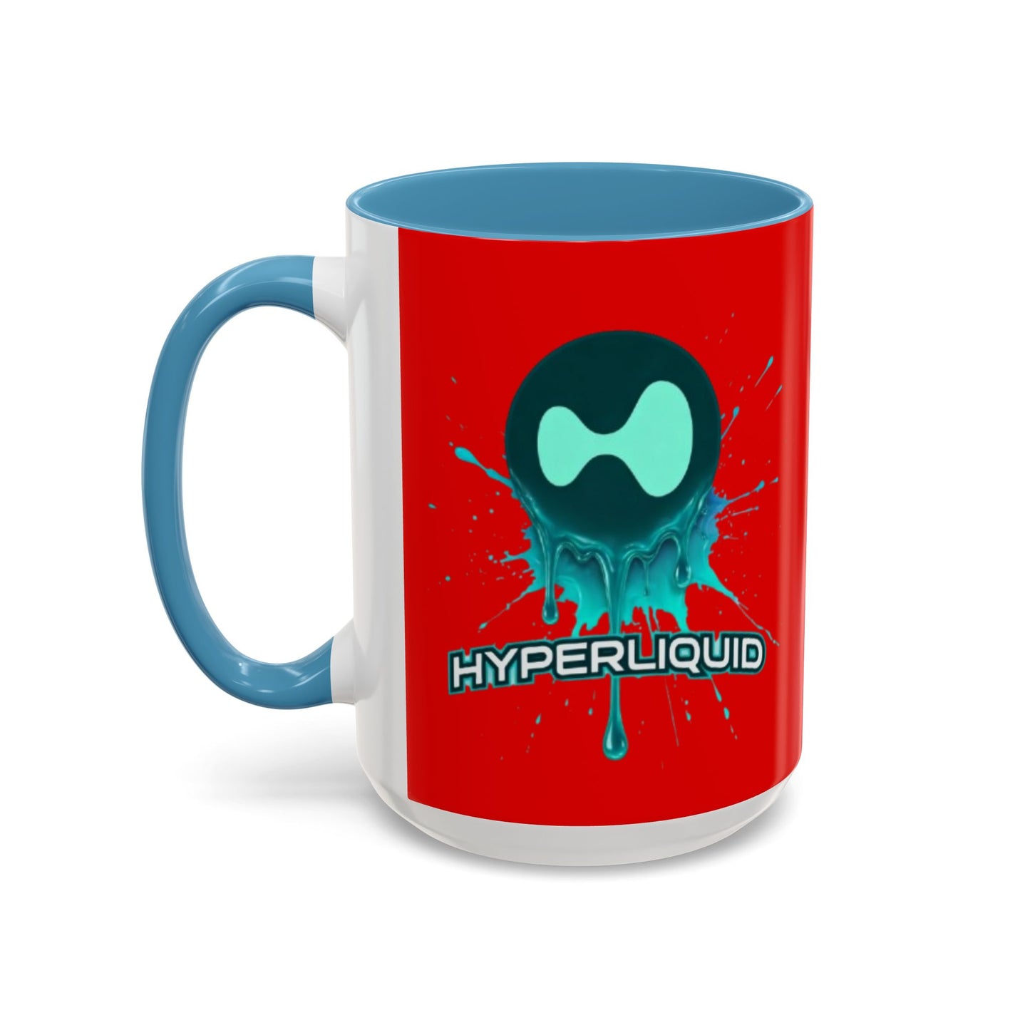 HYPE Drip Red Accent Mug by cypherpunkgear.com