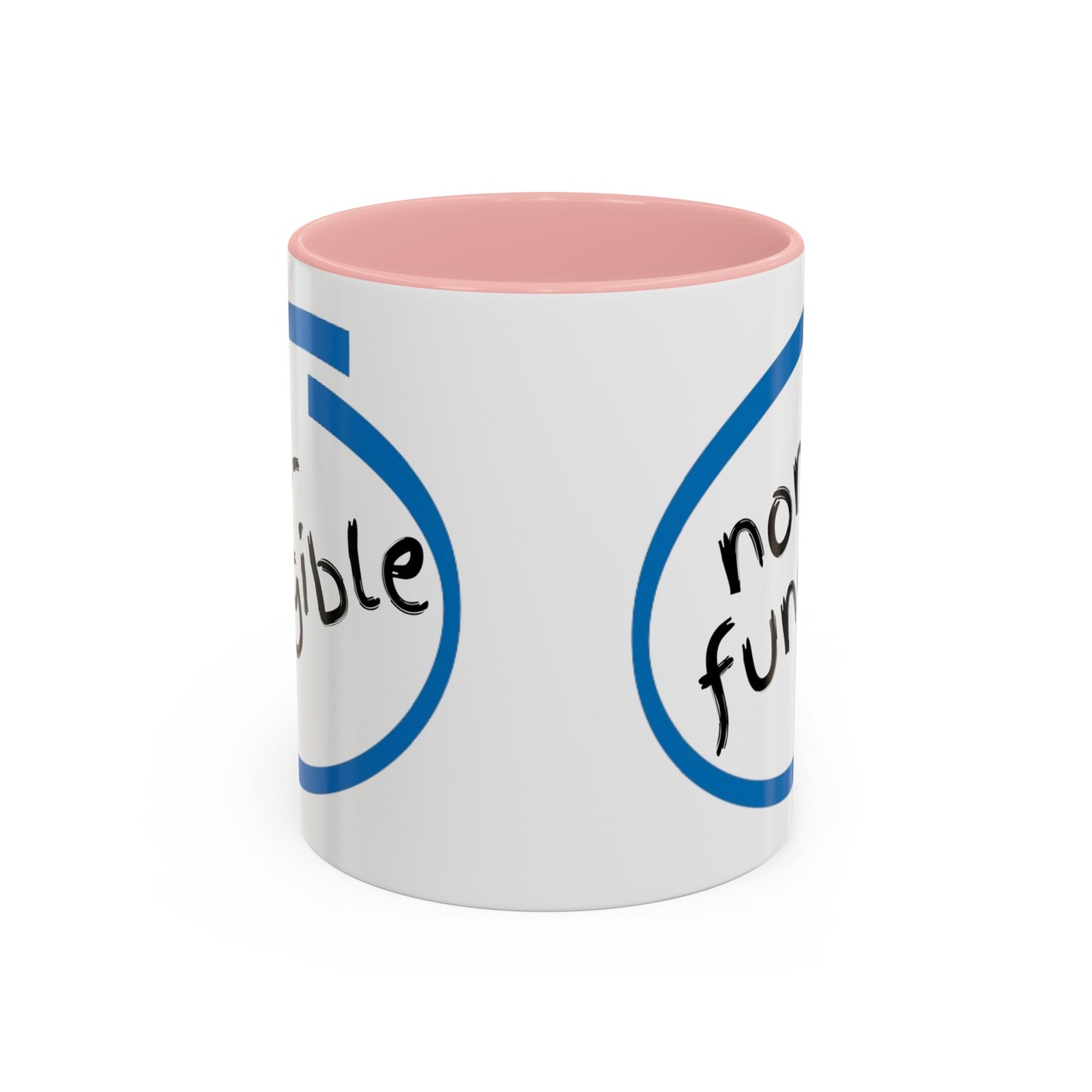 Nonfungible Accent Mug by cypherpunkgear