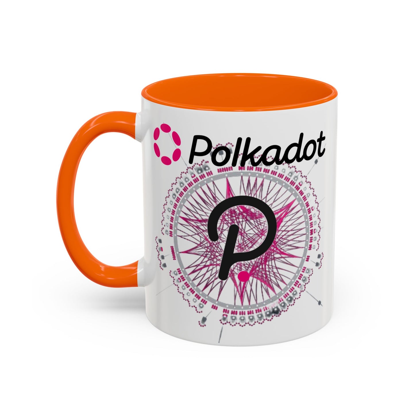 Polkadot (DOT) Accent Mug by cypherpunkgear.com