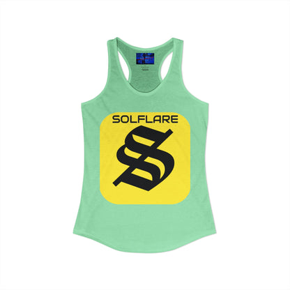 SolflareLogo Women's Racerback Tank Top by cypherpunkgear.com