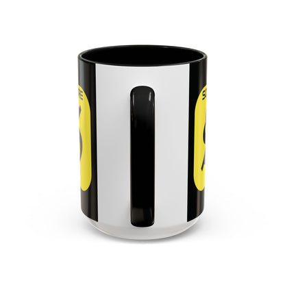 SolflareLogo Black Accent Mug by cypherpunkgear.com