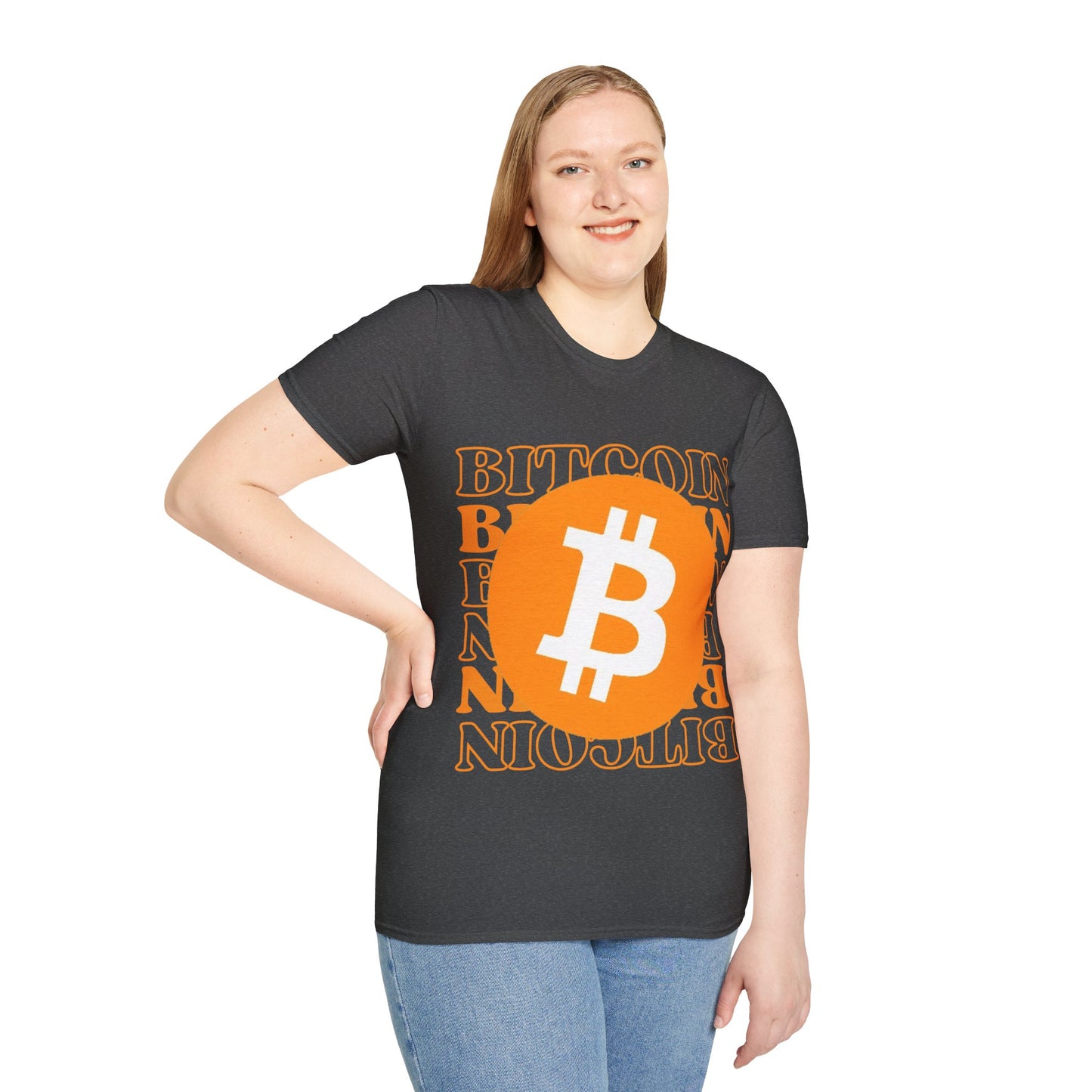 Bitcoin Bitcoin Bitcoin (BTC) Dark colors Unisex T-Shirt by cypherpunkgear.com