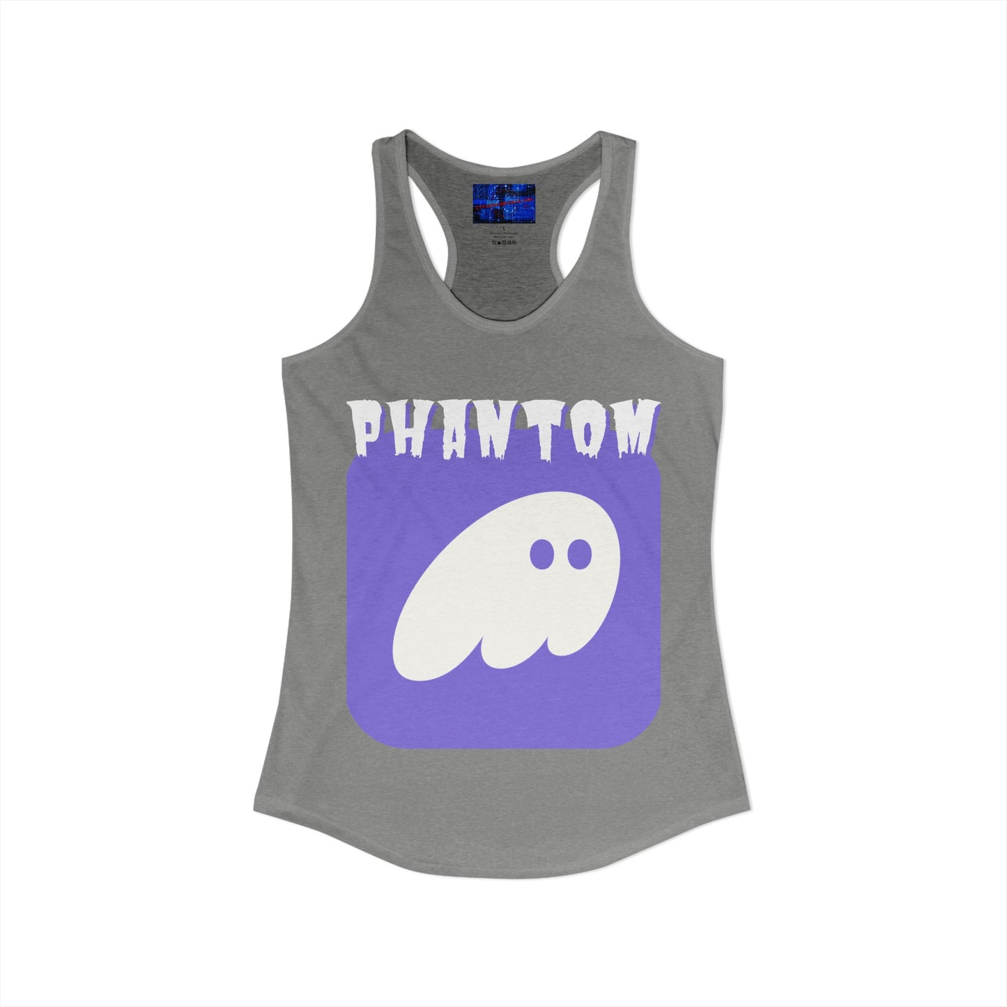 Phantom Hot Wallet Women's Racerback Tank Top by cypherpunkgear.com