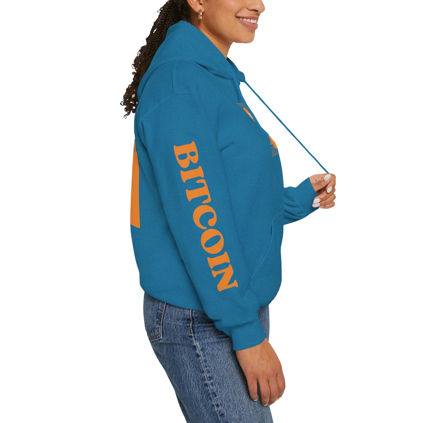 ¡Libertad de Bitcoin por cypherpunkgear! Sudadera con capucha unisex Heavy Blend™