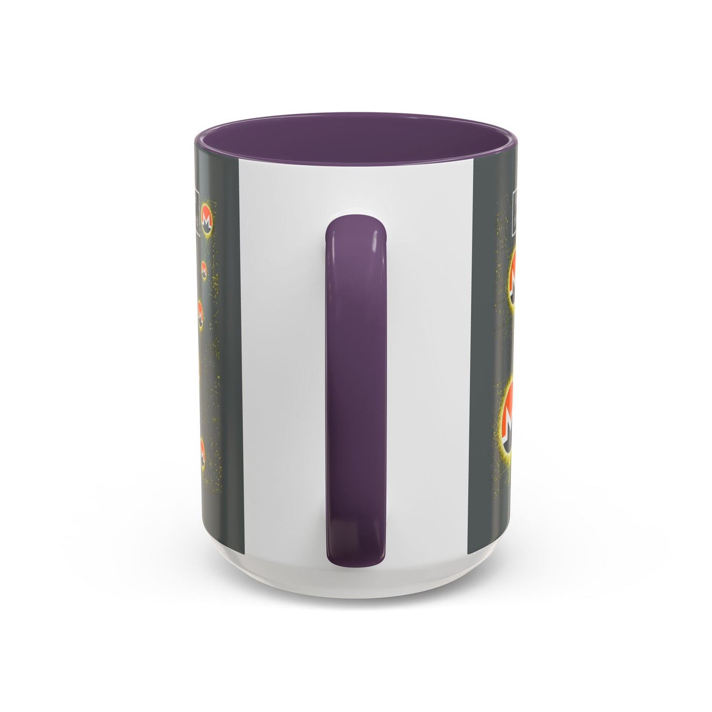 Monero (XMR) don't assume your freedoms are assured Grey Accent Mug by cypherpunkgear.com