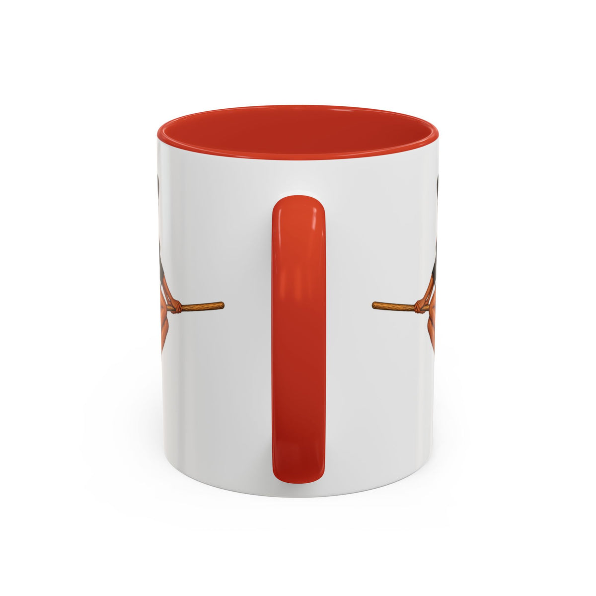 Velvet Vex White Accent Mug by CreepyCrafts.boo